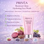 PRIVÉA Beetroot Glow Hydrating Face Wash